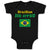 Baby Clothes Brazilian Jiu Jitsu Martial Arts Baby Bodysuits Boy & Girl Cotton