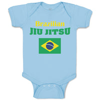 Baby Clothes Brazilian Jiu Jitsu Martial Arts Baby Bodysuits Boy & Girl Cotton