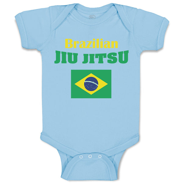 Baby Clothes Brazilian Jiu Jitsu Martial Arts Baby Bodysuits Boy & Girl Cotton