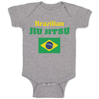 Baby Clothes Brazilian Jiu Jitsu Martial Arts Baby Bodysuits Boy & Girl Cotton