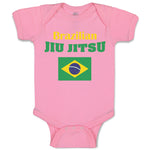 Baby Clothes Brazilian Jiu Jitsu Martial Arts Baby Bodysuits Boy & Girl Cotton