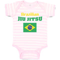 Baby Clothes Brazilian Jiu Jitsu Martial Arts Baby Bodysuits Boy & Girl Cotton