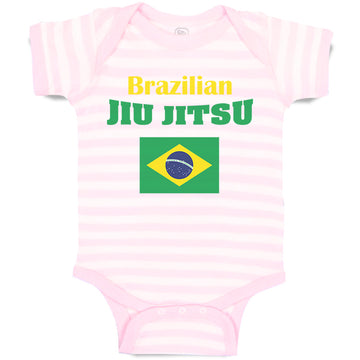 Baby Clothes Brazilian Jiu Jitsu Martial Arts Baby Bodysuits Boy & Girl Cotton