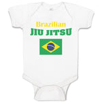 Baby Clothes Brazilian Jiu Jitsu Martial Arts Baby Bodysuits Boy & Girl Cotton