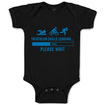 Baby Clothes Triathlon Skills Loading Baby Bodysuits Boy & Girl Cotton