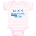 Baby Clothes Triathlon Skills Loading Baby Bodysuits Boy & Girl Cotton