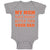 Baby Clothes My Mom Plays Hockey Better than Your Dad Baby Bodysuits Cotton
