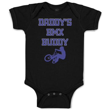 Baby Clothes Daddy's Bmx Buddy Baby Bodysuits Boy & Girl Newborn Clothes Cotton