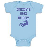 Baby Clothes Daddy's Bmx Buddy Baby Bodysuits Boy & Girl Newborn Clothes Cotton