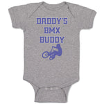 Baby Clothes Daddy's Bmx Buddy Baby Bodysuits Boy & Girl Newborn Clothes Cotton