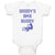 Baby Clothes Daddy's Bmx Buddy Baby Bodysuits Boy & Girl Newborn Clothes Cotton