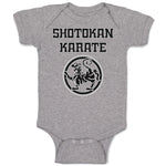 Baby Clothes Shotokan Karate Mma Baby Bodysuits Boy & Girl Cotton