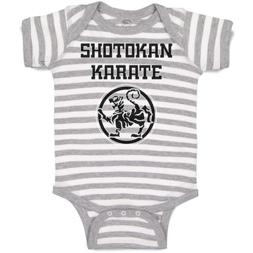 Baby Clothes Shotokan Karate Mma Baby Bodysuits Boy & Girl Cotton