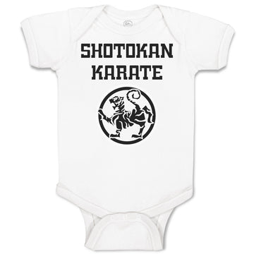 Baby Clothes Shotokan Karate Mma Baby Bodysuits Boy & Girl Cotton