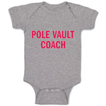 Baby Clothes Pole Vault Coach Racing Baby Bodysuits Boy & Girl Cotton