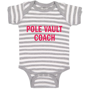 Baby Clothes Pole Vault Coach Racing Baby Bodysuits Boy & Girl Cotton