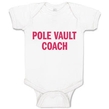 Baby Clothes Pole Vault Coach Racing Baby Bodysuits Boy & Girl Cotton