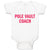 Baby Clothes Pole Vault Coach Racing Baby Bodysuits Boy & Girl Cotton
