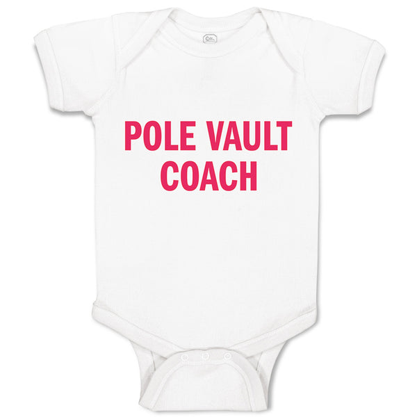 Baby Clothes Pole Vault Coach Racing Baby Bodysuits Boy & Girl Cotton