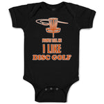Baby Clothes People Tell Me I like Disc Golf Baby Bodysuits Boy & Girl Cotton