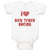 Baby Clothes I Love Dirt Track Racing Baby Bodysuits Boy & Girl Cotton