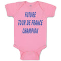 Baby Clothes Future Tour De France Champion Bicycle Cycling Baby Bodysuits