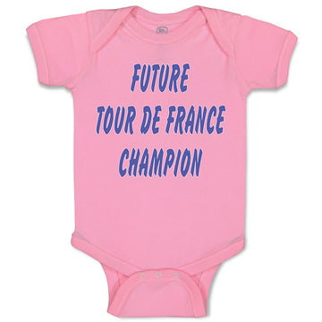 Baby Clothes Future Tour De France Champion Bicycle Cycling Baby Bodysuits