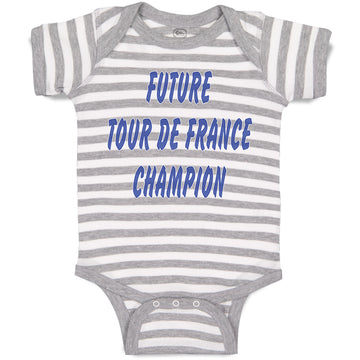 Baby Clothes Future Tour De France Champion Bicycle Cycling Baby Bodysuits