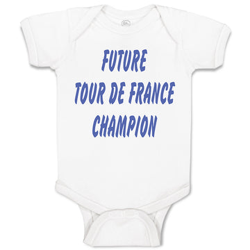Baby Clothes Future Tour De France Champion Bicycle Cycling Baby Bodysuits