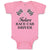 Baby Clothes Future Race Car Driver Sports Flag with Checks Baby Bodysuits