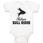 Future Bull Rider Sports Silhouette