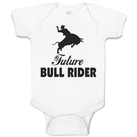 Future Bull Rider Sports Silhouette