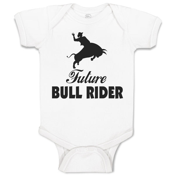 Future Bull Rider Sports Silhouette