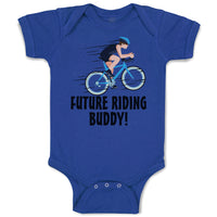 Baby Clothes Future Riding Buddy! Sports Cycling Baby Bodysuits Cotton