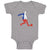 Baby Clothes Soccer Player Chile Sports Soccer Baby Bodysuits Boy & Girl Cotton