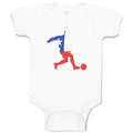 Baby Clothes Soccer Player Chile Sports Soccer Baby Bodysuits Boy & Girl Cotton
