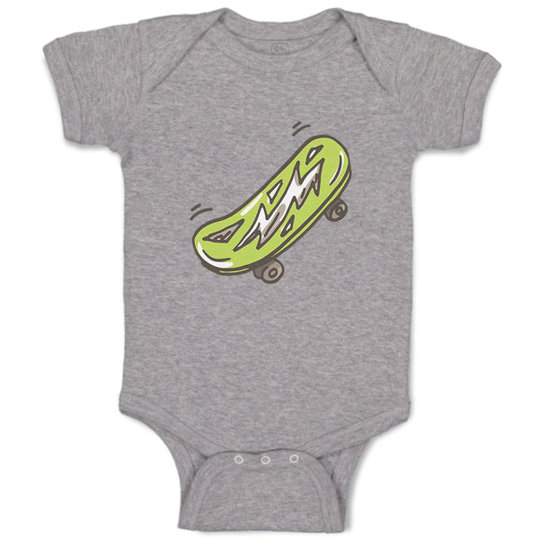 Baby Clothes Skate Board Sports Others Baby Bodysuits Boy & Girl Cotton