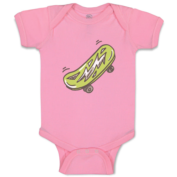 Baby Clothes Skate Board Sports Others Baby Bodysuits Boy & Girl Cotton