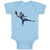 Baby Clothes Football Player Receiver Baby Bodysuits Boy & Girl Cotton