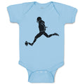 Baby Clothes Football Player Kicker Baby Bodysuits Boy & Girl Cotton