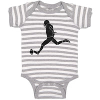 Baby Clothes Football Player Kicker Baby Bodysuits Boy & Girl Cotton