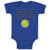 Baby Clothes I Grow Want Play Tennis Just like My Grandpa. Sports Ball Cotton