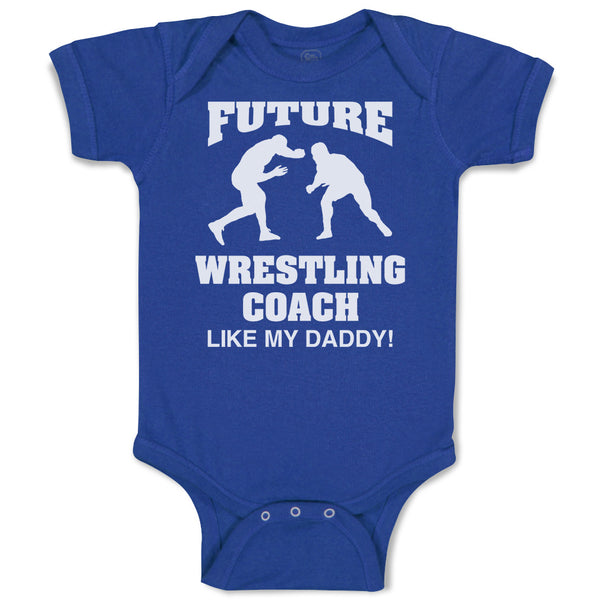 Future Wrestling Coach like My Daddy! Sports Player Fighting