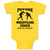 Baby Clothes Future Wrestling Coach like My Daddy! Sports Player Fighting Cotton