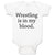 Baby Clothes Wrestling Is in My Blood Sport Name Baby Bodysuits Cotton