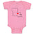 Baby Clothes Louisiana Heart Love States Baby Bodysuits Boy & Girl Cotton