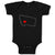 Baby Clothes Montana Heart Love States Baby Bodysuits Boy & Girl Cotton