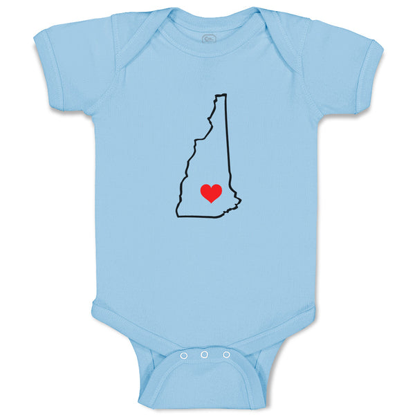 New Hampshire Heart Love States