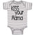 Baby Clothes Kiss Your Mama Love Mother Silhouette Baby Bodysuits Cotton