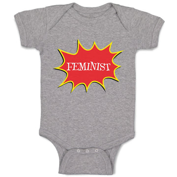 Baby Clothes Feminist Feminism Feminist Baby Bodysuits Boy & Girl Cotton